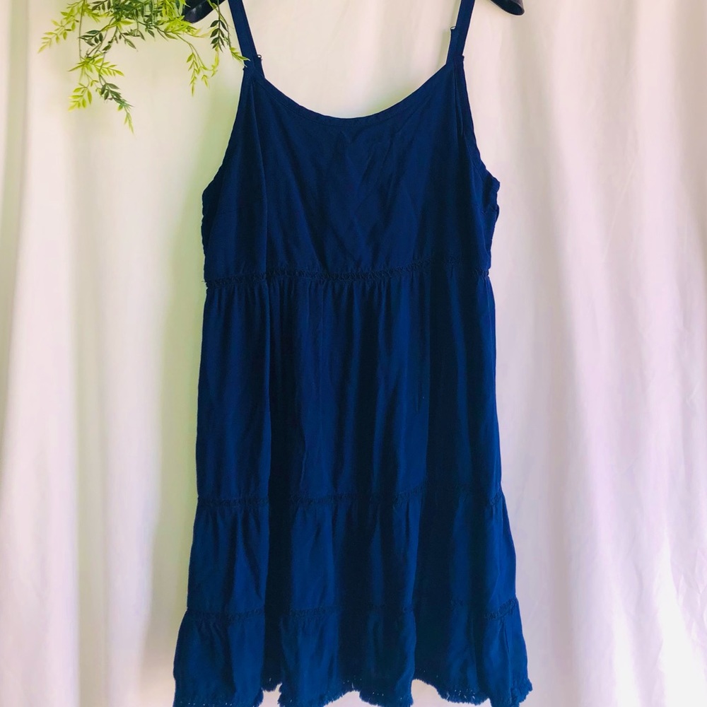 Torrid Dark Blue Summer Dress Size 2X